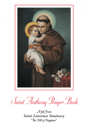 Saint Anthony Prayer Book with Art