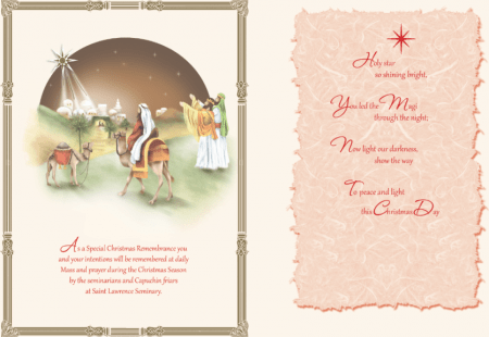 Star of Wonder - Saint Lawrence Seminary Christmas Card
