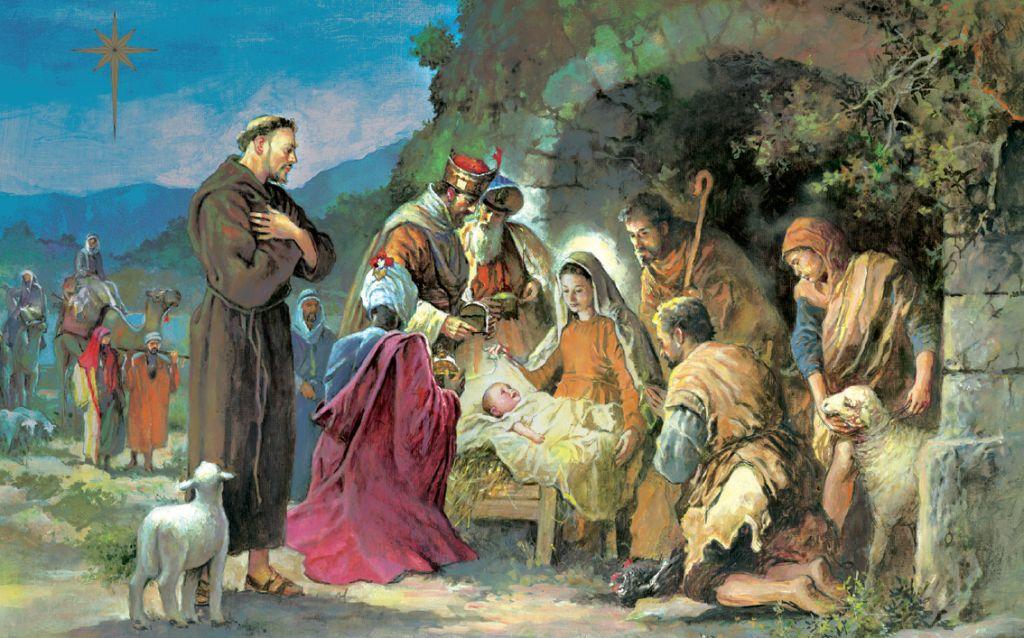 St. Francis and the Christmas Creche