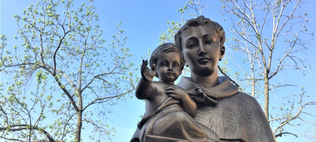 Saint Anthony Statue at Saint Lawrence Seminary